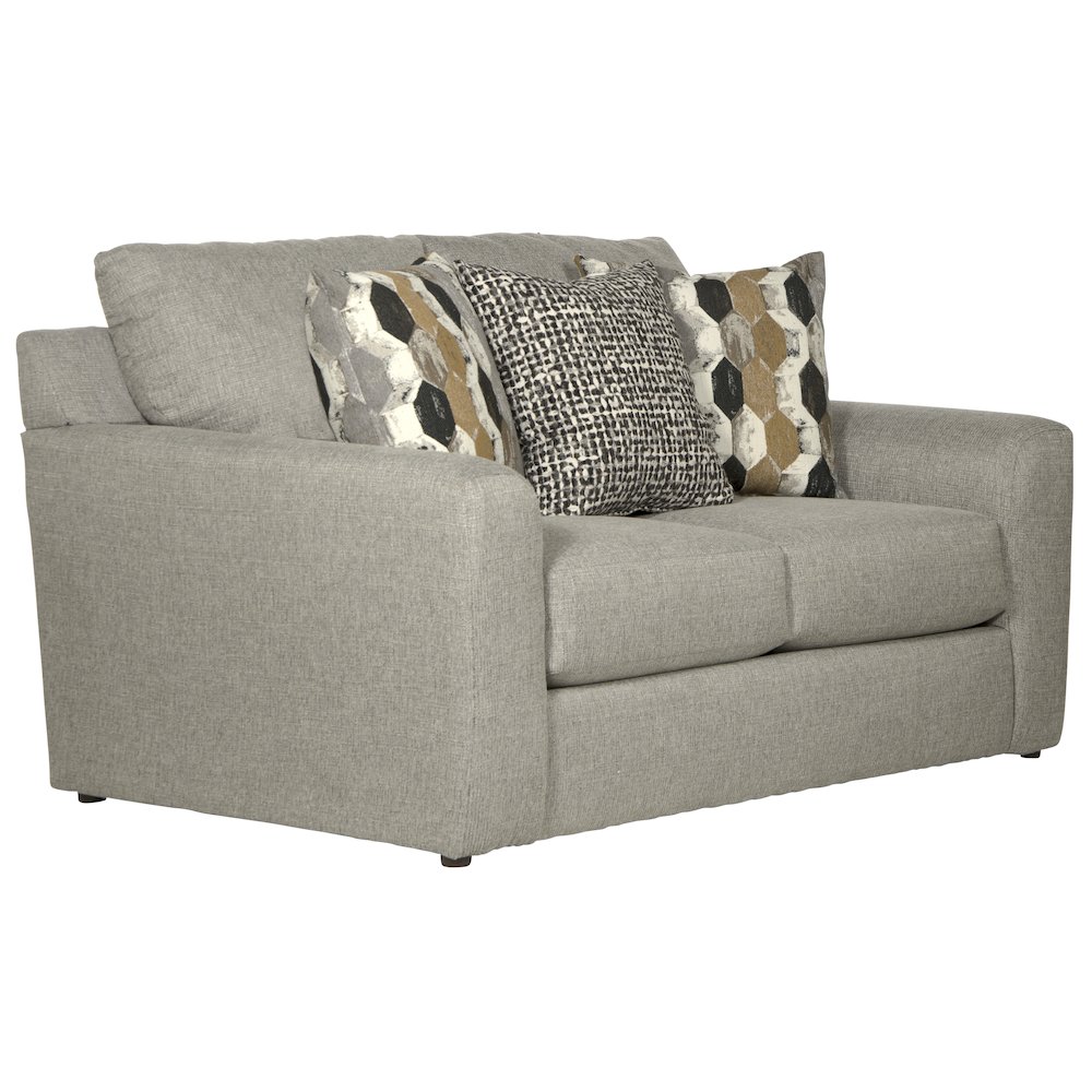 Hooten Loveseat in Beige Color. Picture 1