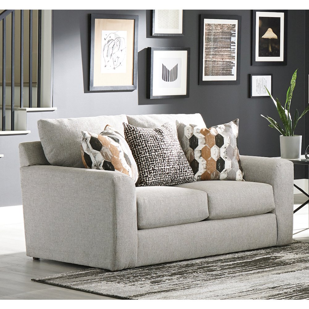 Hooten Loveseat in Beige Color. Picture 3