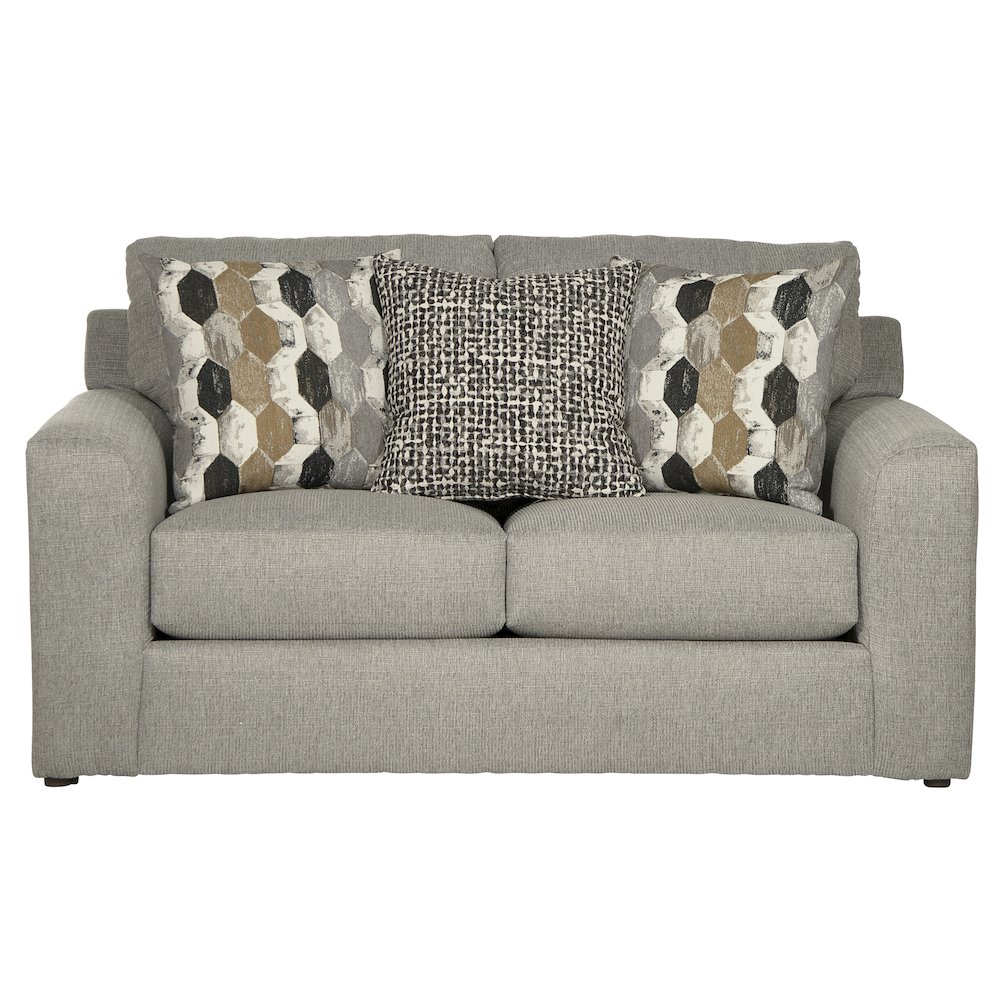 Hooten Loveseat in Beige Color. Picture 4