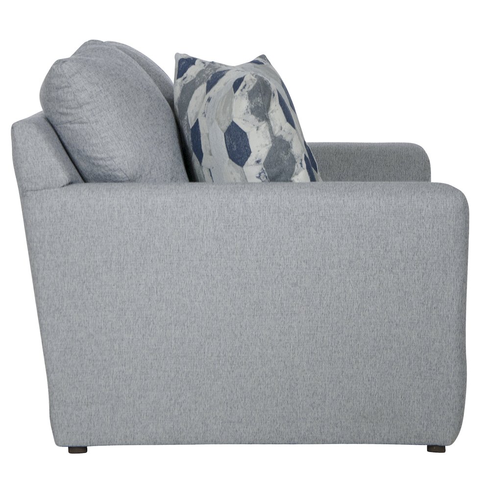 Hooten Loveseat in Blue Color. Picture 6