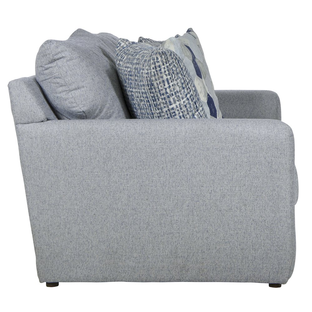 Hooten Sofa in Blue Color. Picture 6