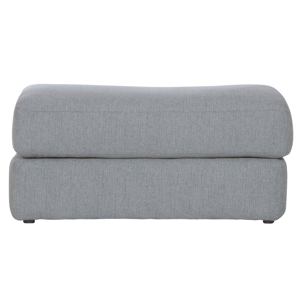 Hooten Ottoman in Blue Color. Picture 2
