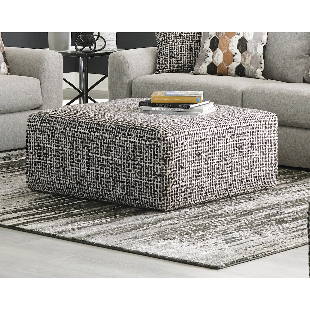 Hooten Cocktail Ottoman in Multi Color. Picture 5