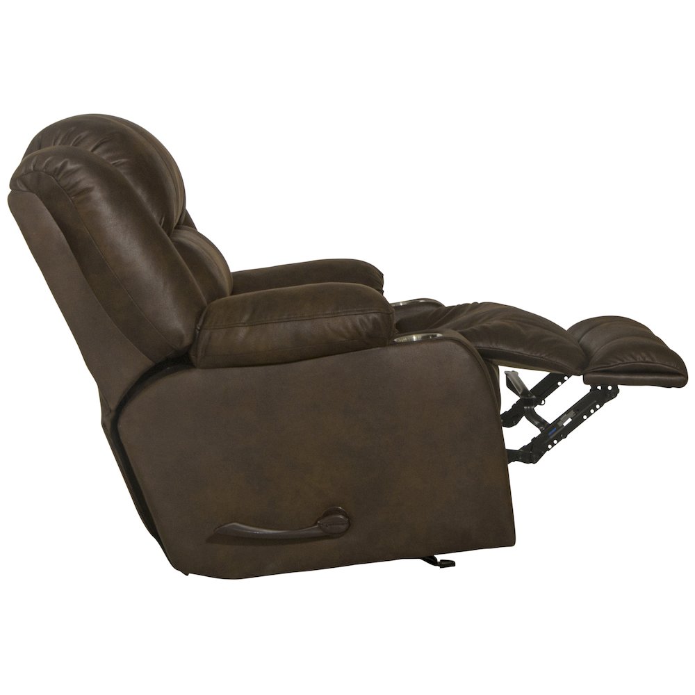 Beckley Rocker Recliner with Dual Cupholders. Picture 4