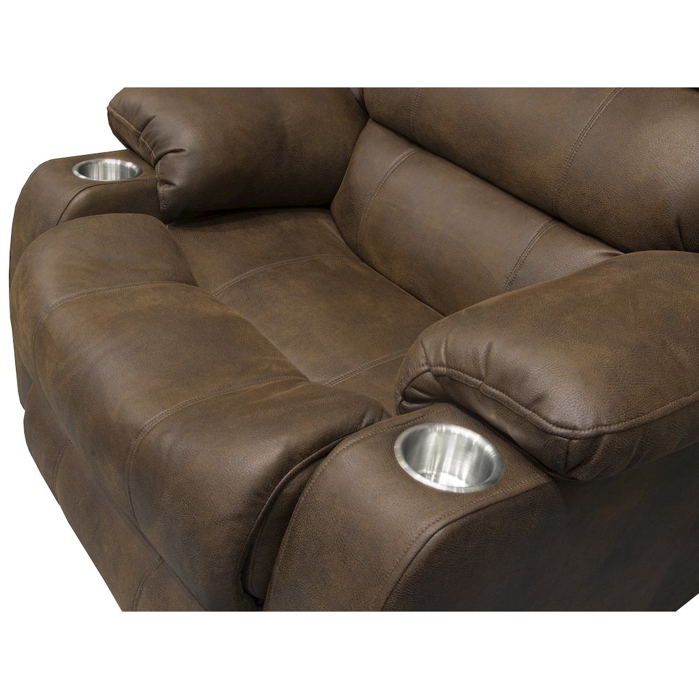 Beckley Rocker Recliner with Dual Cupholders. Picture 8