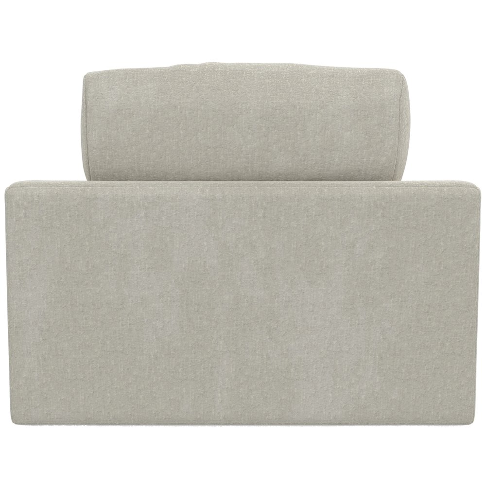 Cozy Chaise with USB Charging Ports in Beige Color. Picture 2
