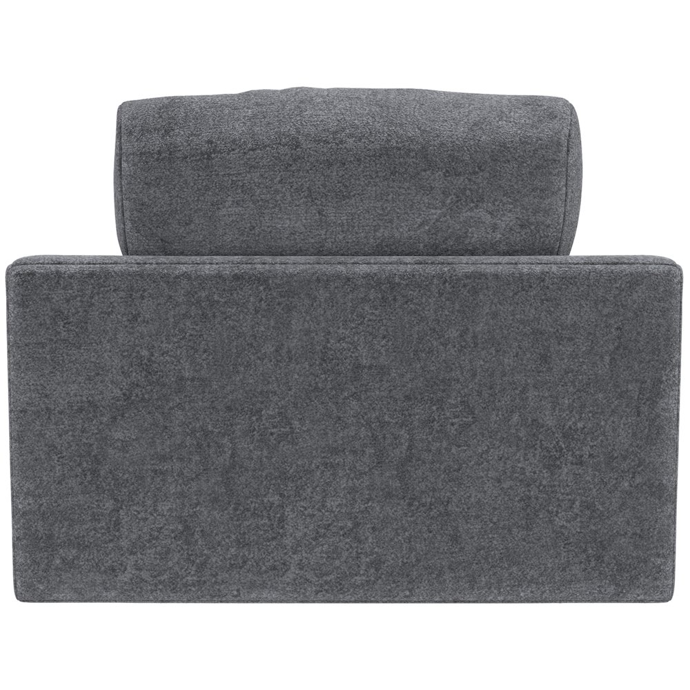 Cozy Chaise with USB Charging Ports in Grey Color. Picture 2