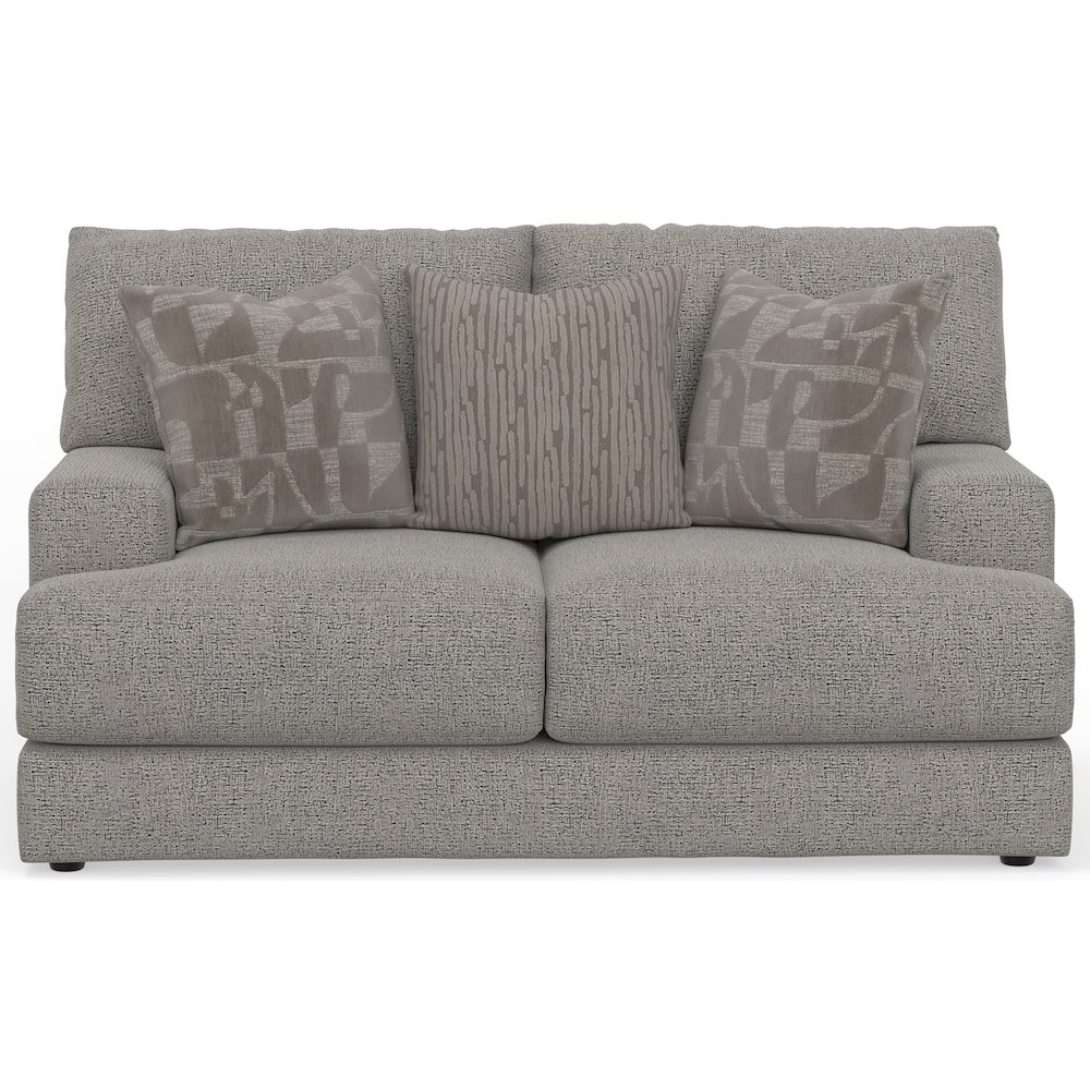 Zeke Loveseat in Grey Color. Picture 2