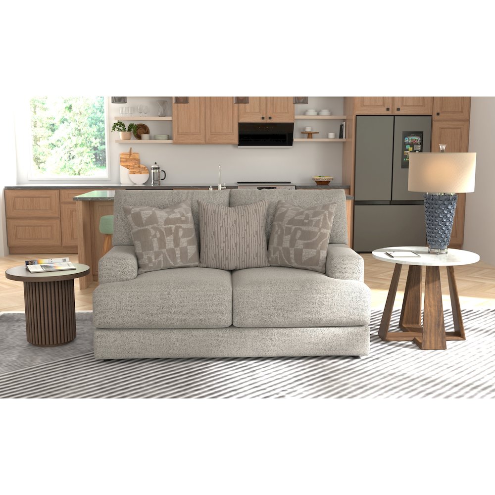 Zeke Loveseat in Grey Color. Picture 21