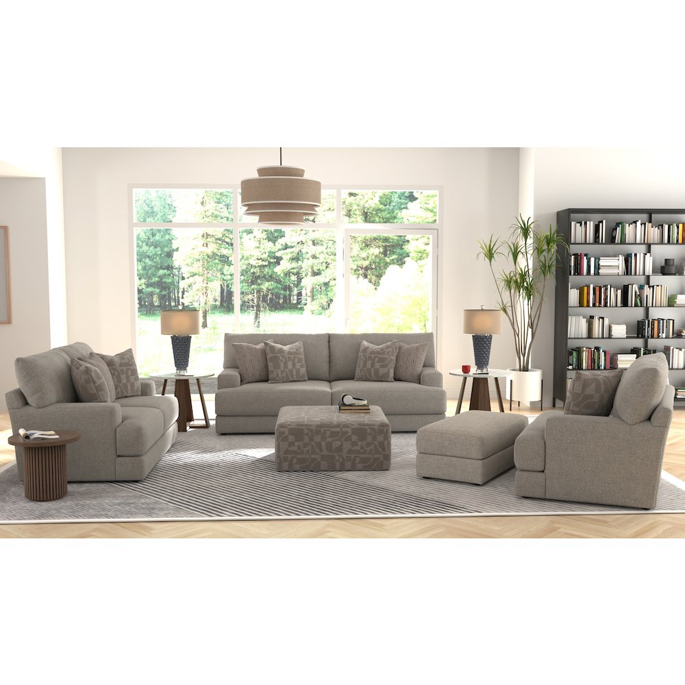 Zeke Sofa in Grey Color. Picture 12