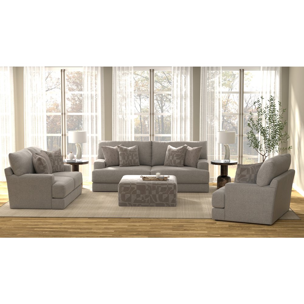 Zeke Sofa in Grey Color. Picture 17