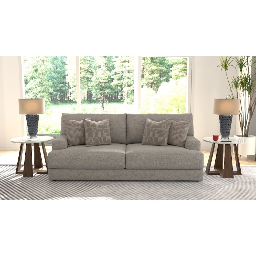 Zeke Sofa in Grey Color. Picture 22