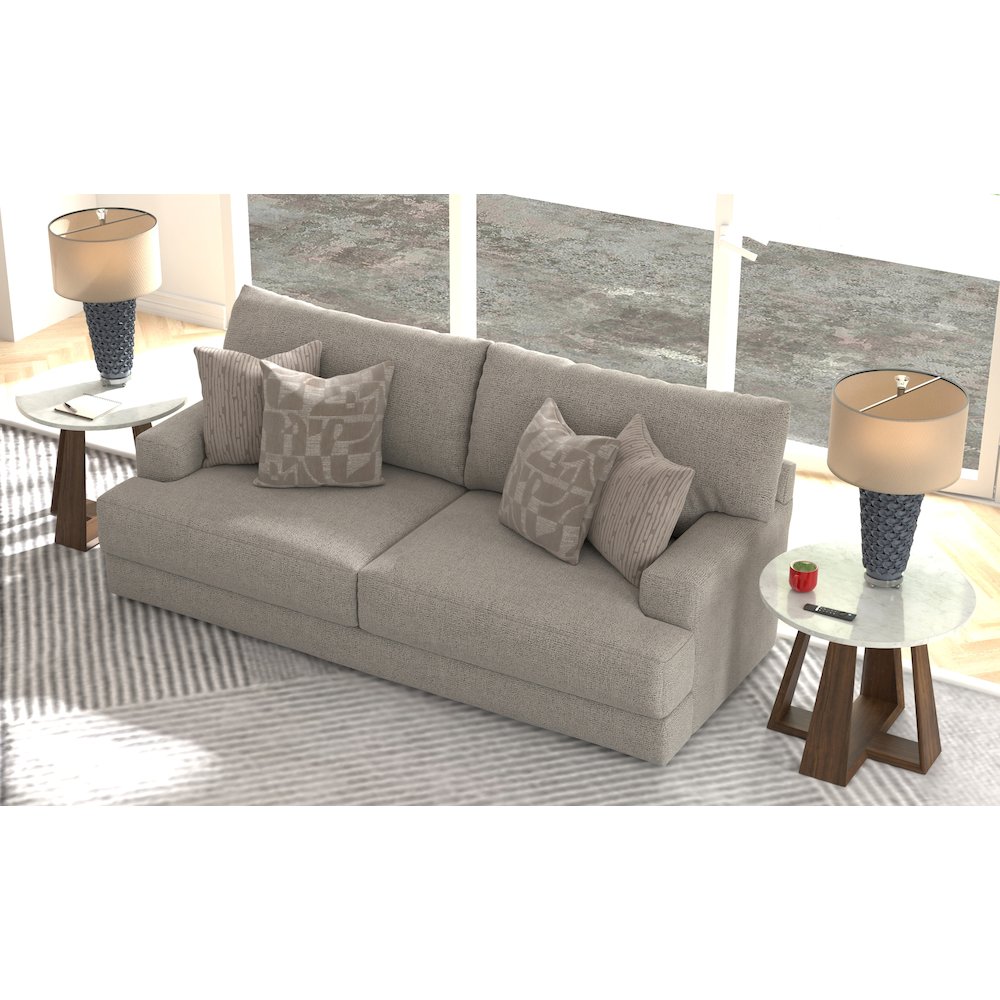 Zeke Sofa in Grey Color. Picture 23