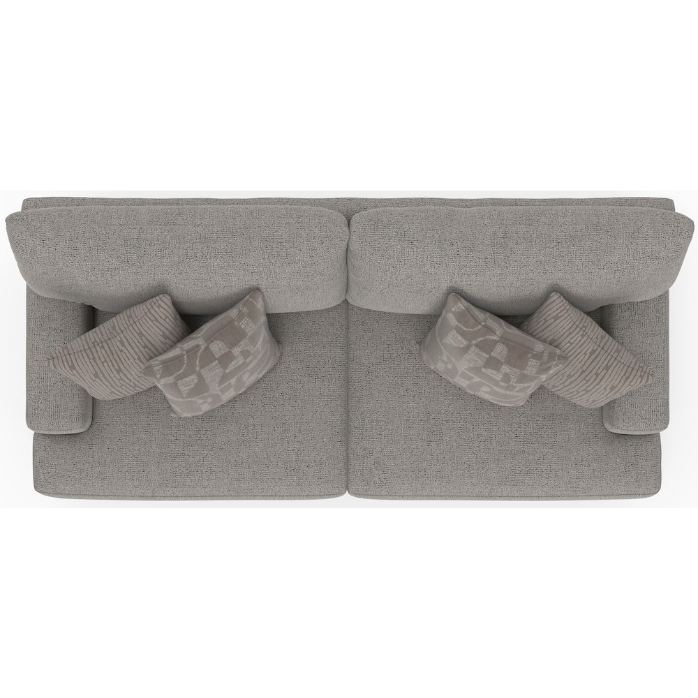 Zeke Sofa in Grey Color. Picture 3