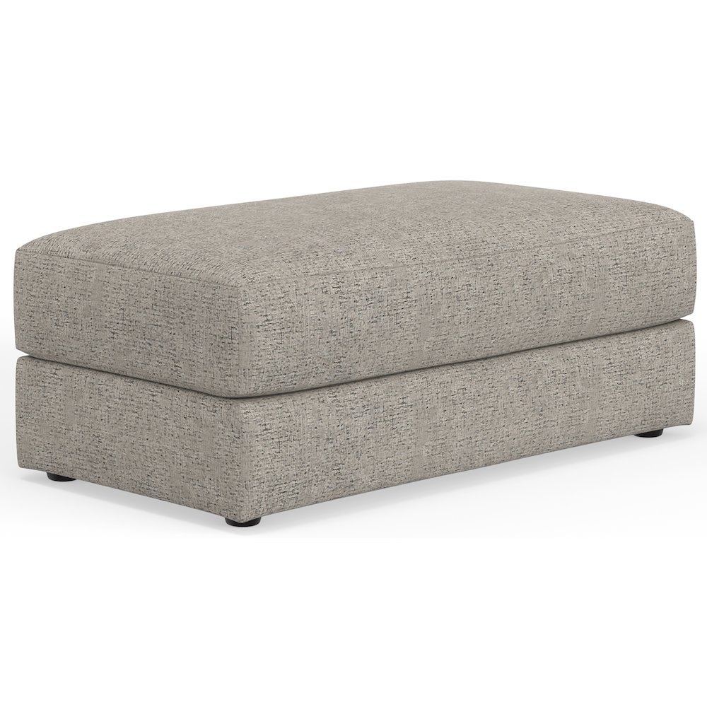 Zeke Ottoman in Grey Color. Picture 1