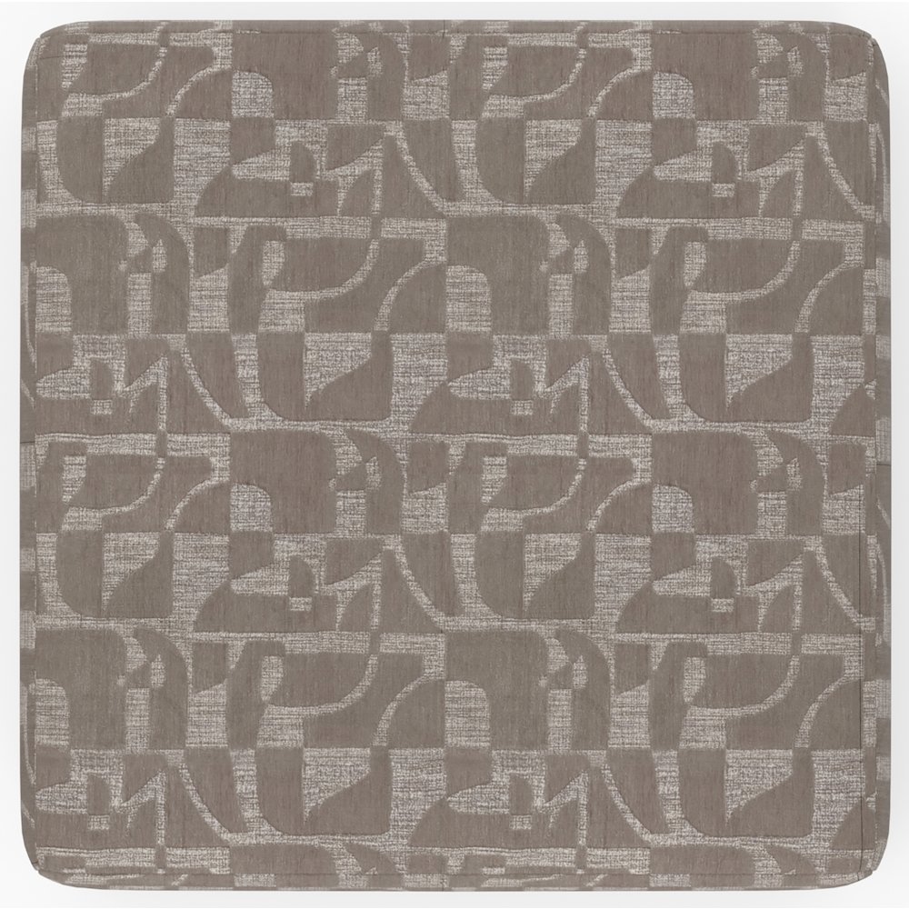 Zeke Cocktail Ottoman in Multi Color. Picture 6
