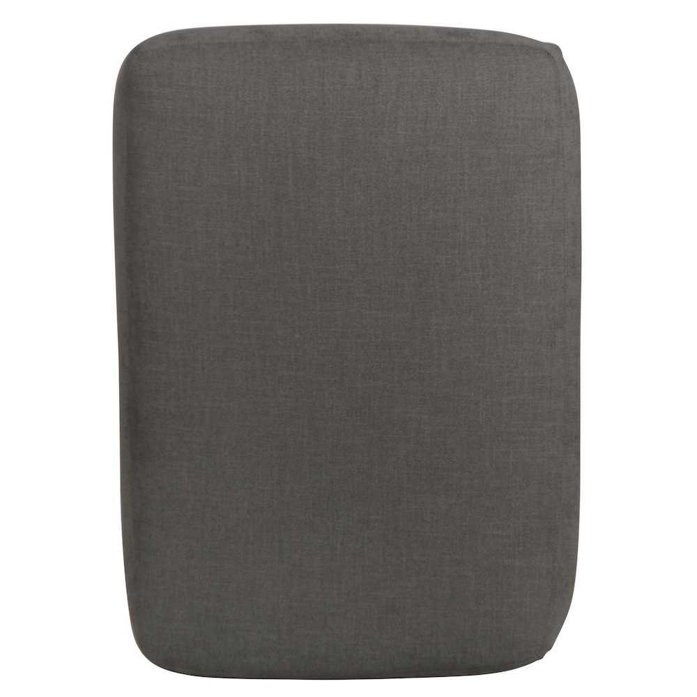 Cutler Ottoman in Grey Color. Picture 4