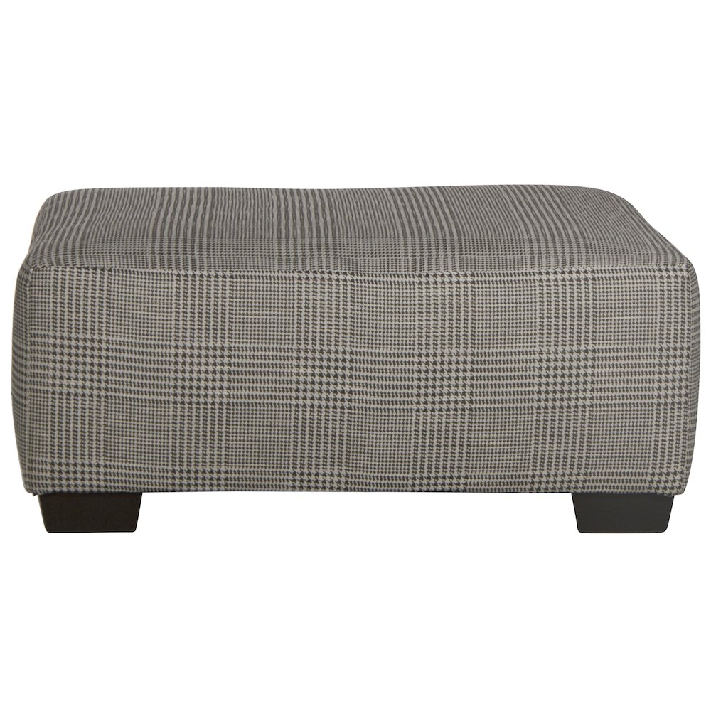 Cutler Cocktail Ottoman in Grey Color. Picture 1