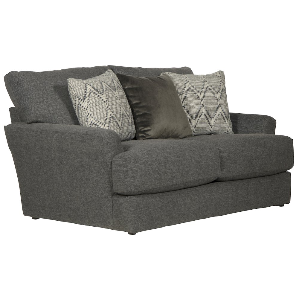 Howell Loveseat in Black Color. Picture 1