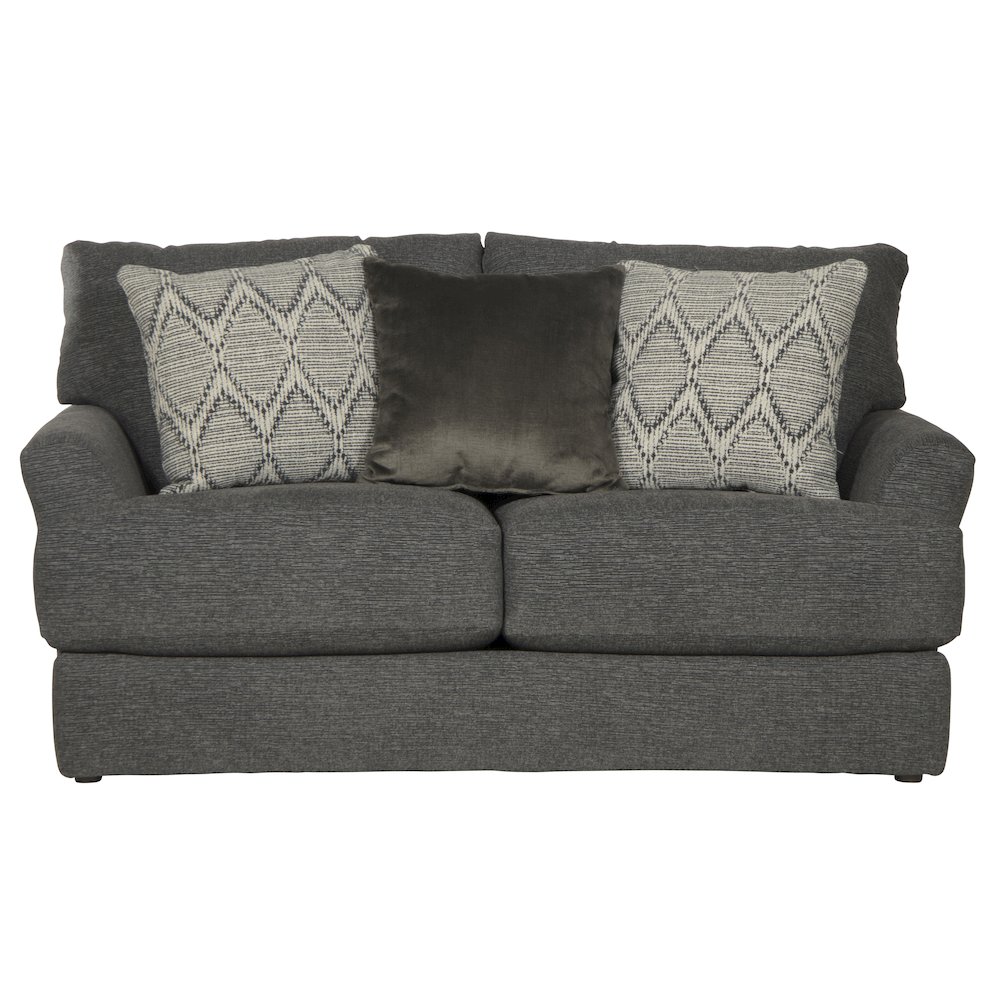 Howell Loveseat in Black Color. Picture 3