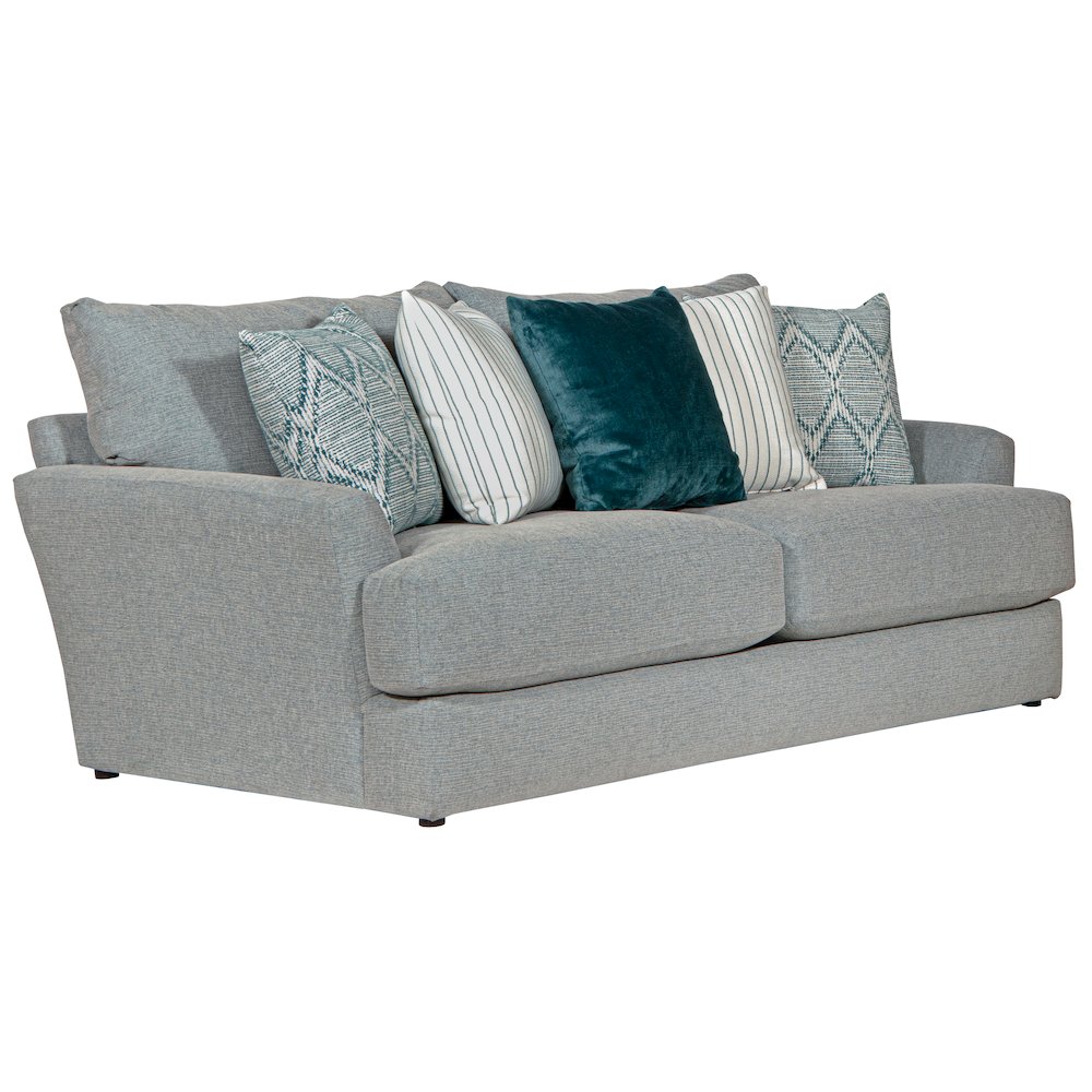 Howell Sofa in Blue Color. Picture 1