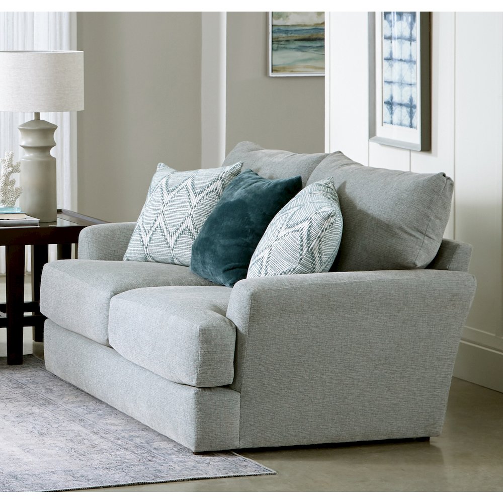 Howell Loveseat in Blue Color. Picture 5