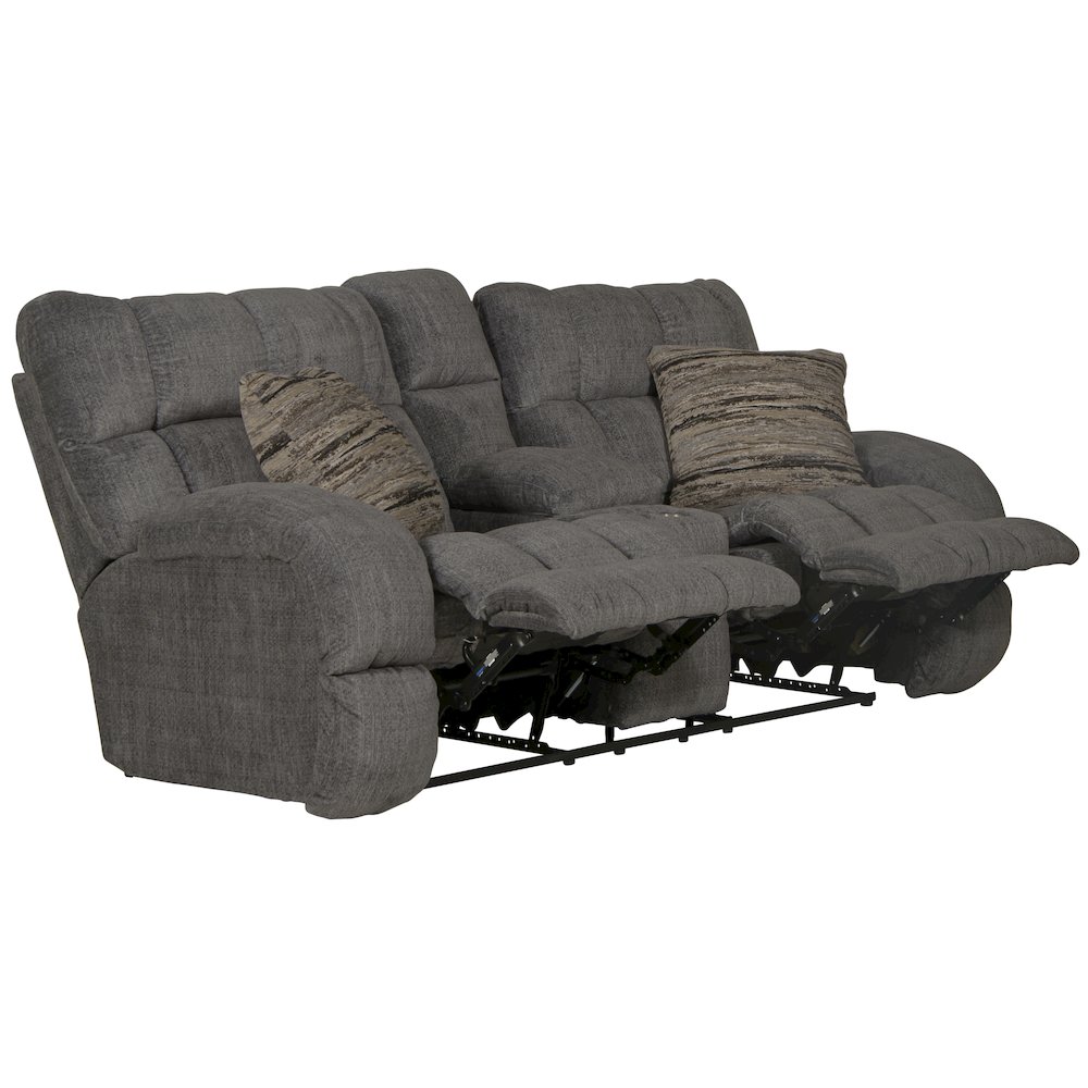 Ashland Lay Flat Reclining Console Loveseat. Picture 3