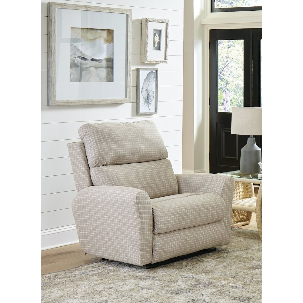 Justine Lay Flat Extra Wide Recliner. Picture 9