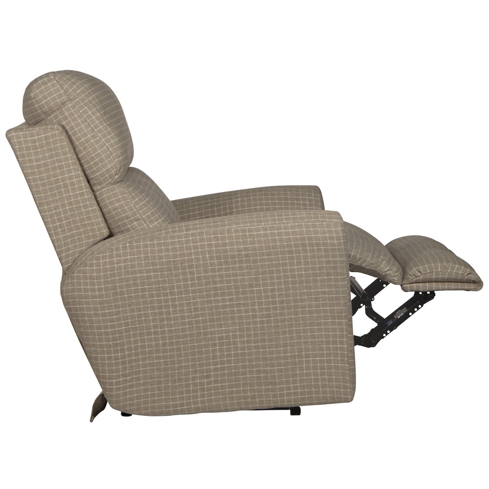 Justine Lay Flat Extra Wide Recliner. Picture 5