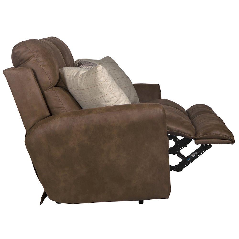 Justine Lay Flat Reclining Loveseat. Picture 6