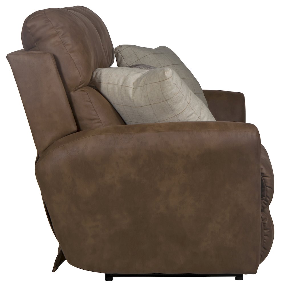Justine Lay Flat Reclining Loveseat. Picture 8