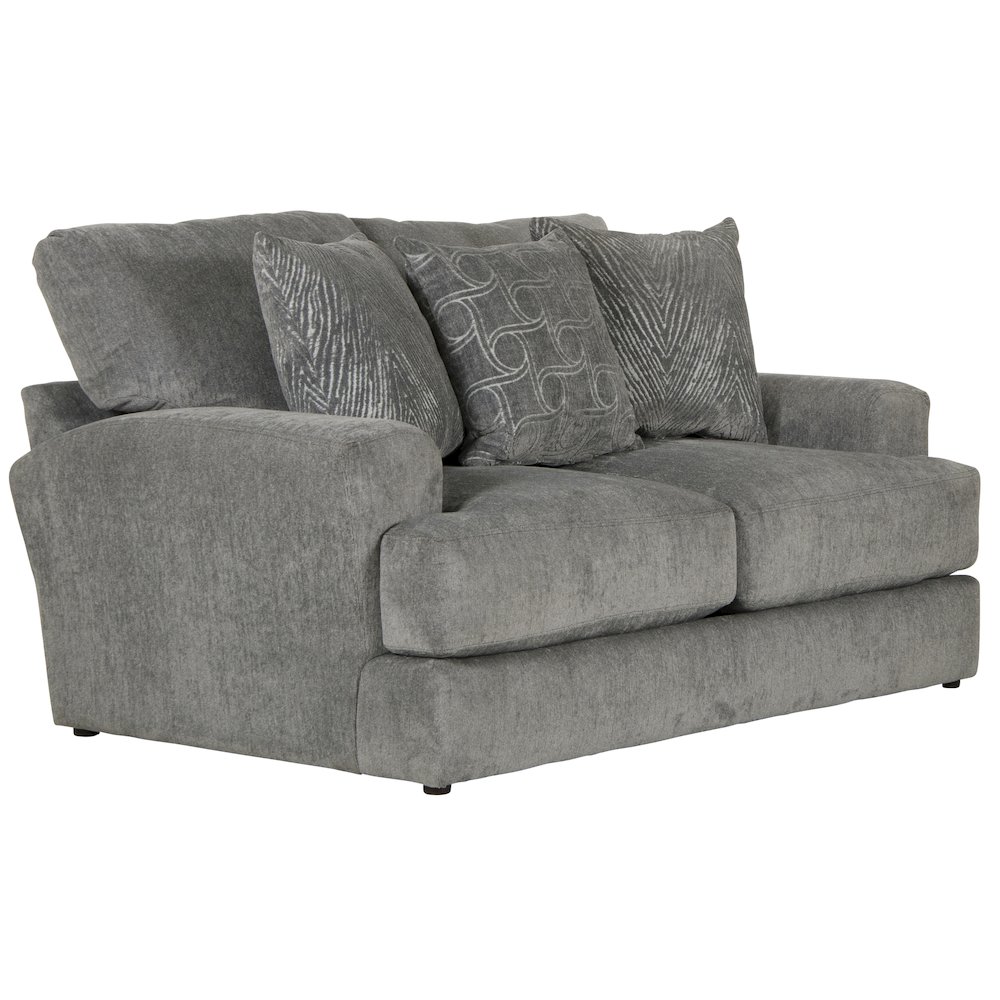 Lamar Loveseat in Grey Color. Picture 1
