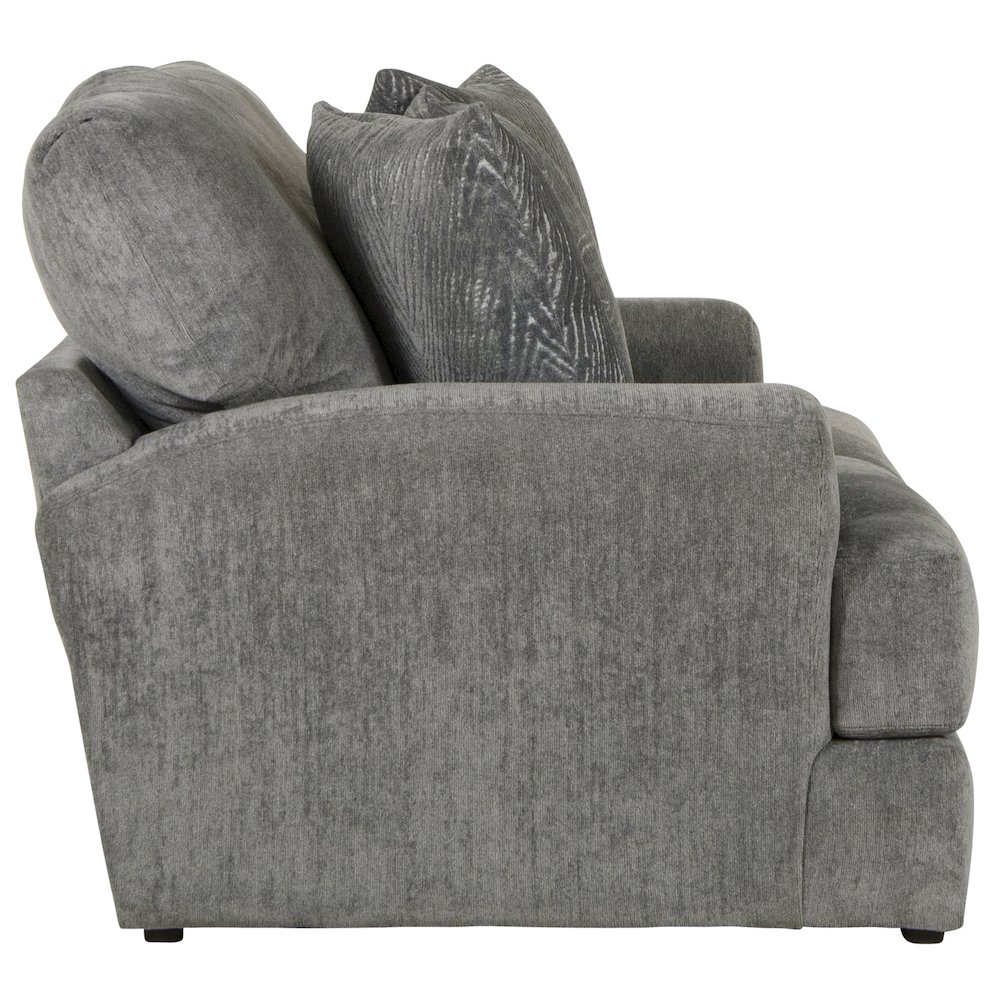 Lamar Loveseat in Grey Color. Picture 4