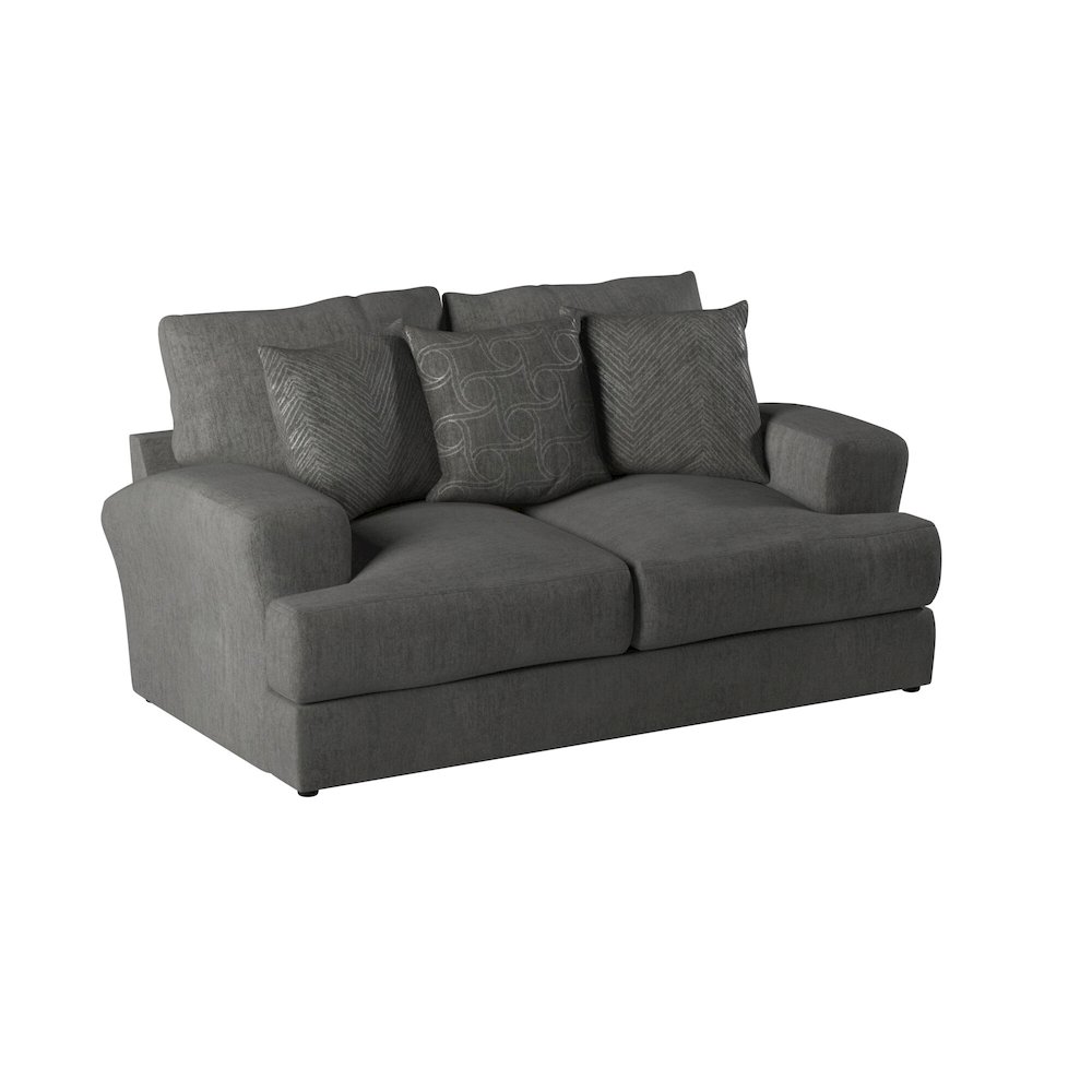 Lamar Loveseat in Grey Color. Picture 10