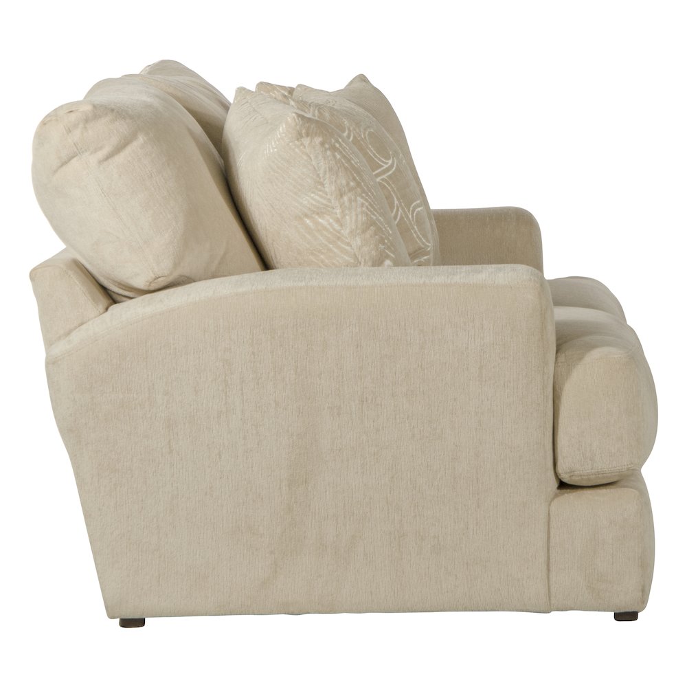 Lamar Loveseat in Brown Color. Picture 4