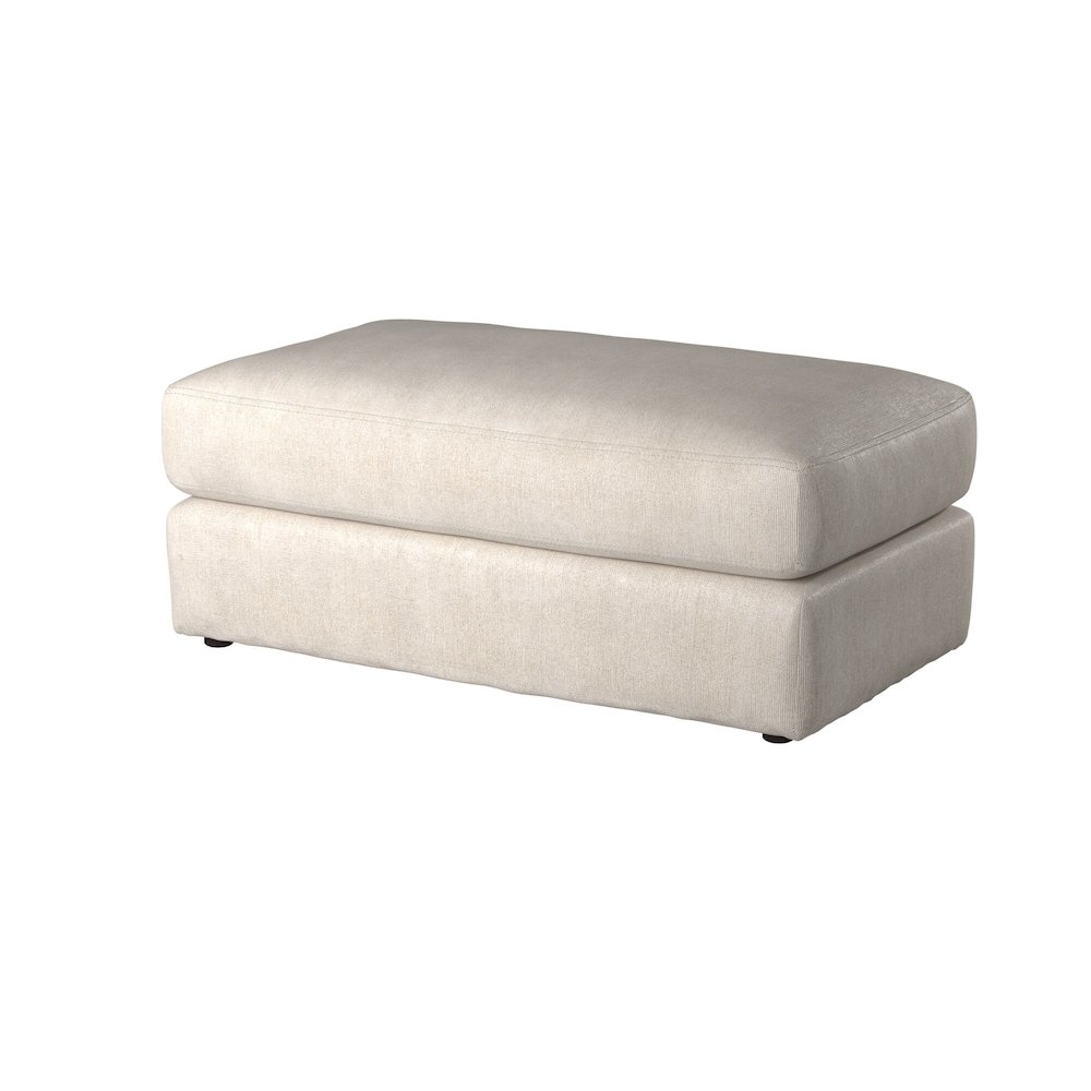 Lamar Ottoman in Brown Color. Picture 1
