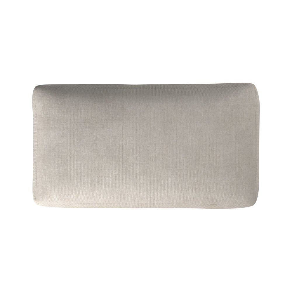 Lamar Ottoman in Brown Color. Picture 5