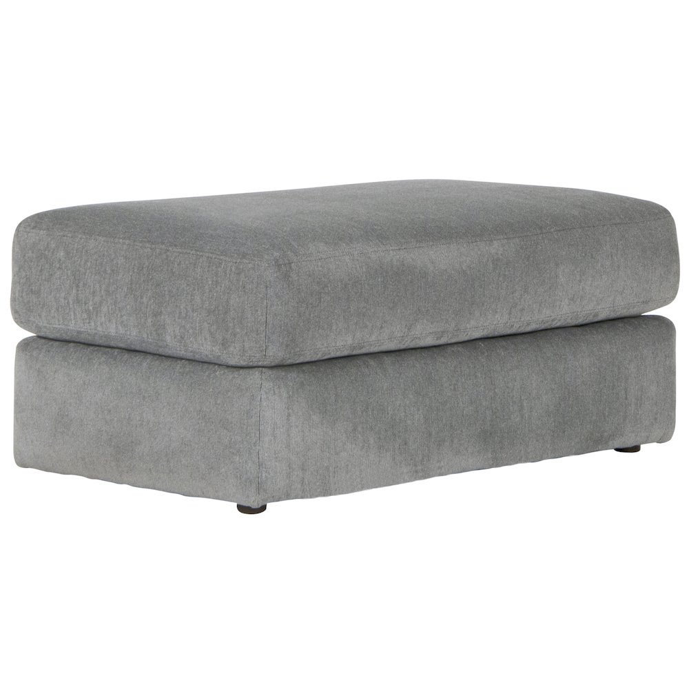 Lamar Ottoman in Grey Color. Picture 1