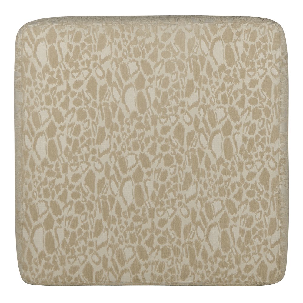 Lamar Cocktail Ottoman in Brown Color. Picture 4