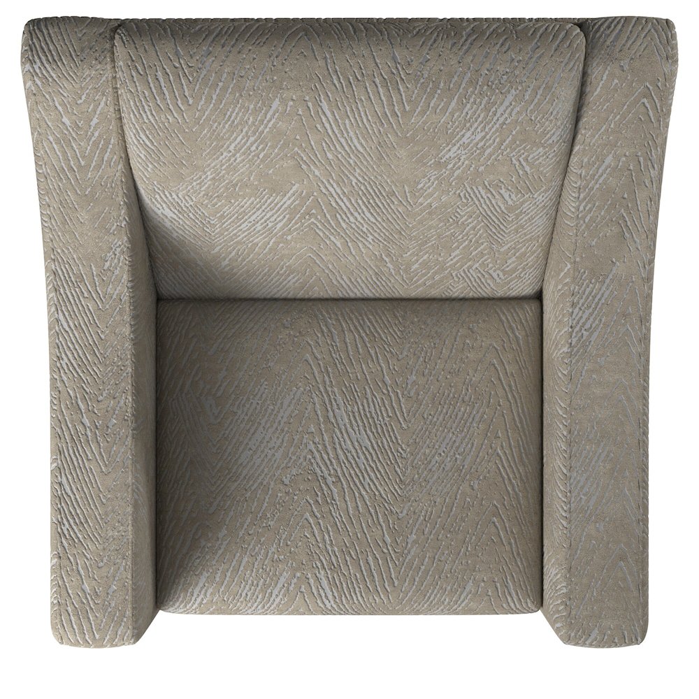 Lamar Swivel Chair in Brown Color. Picture 6