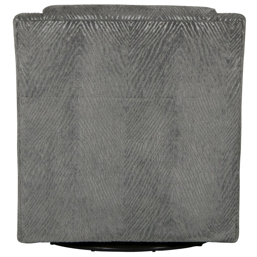 Lamar Swivel Chair in Grey Color. Picture 4