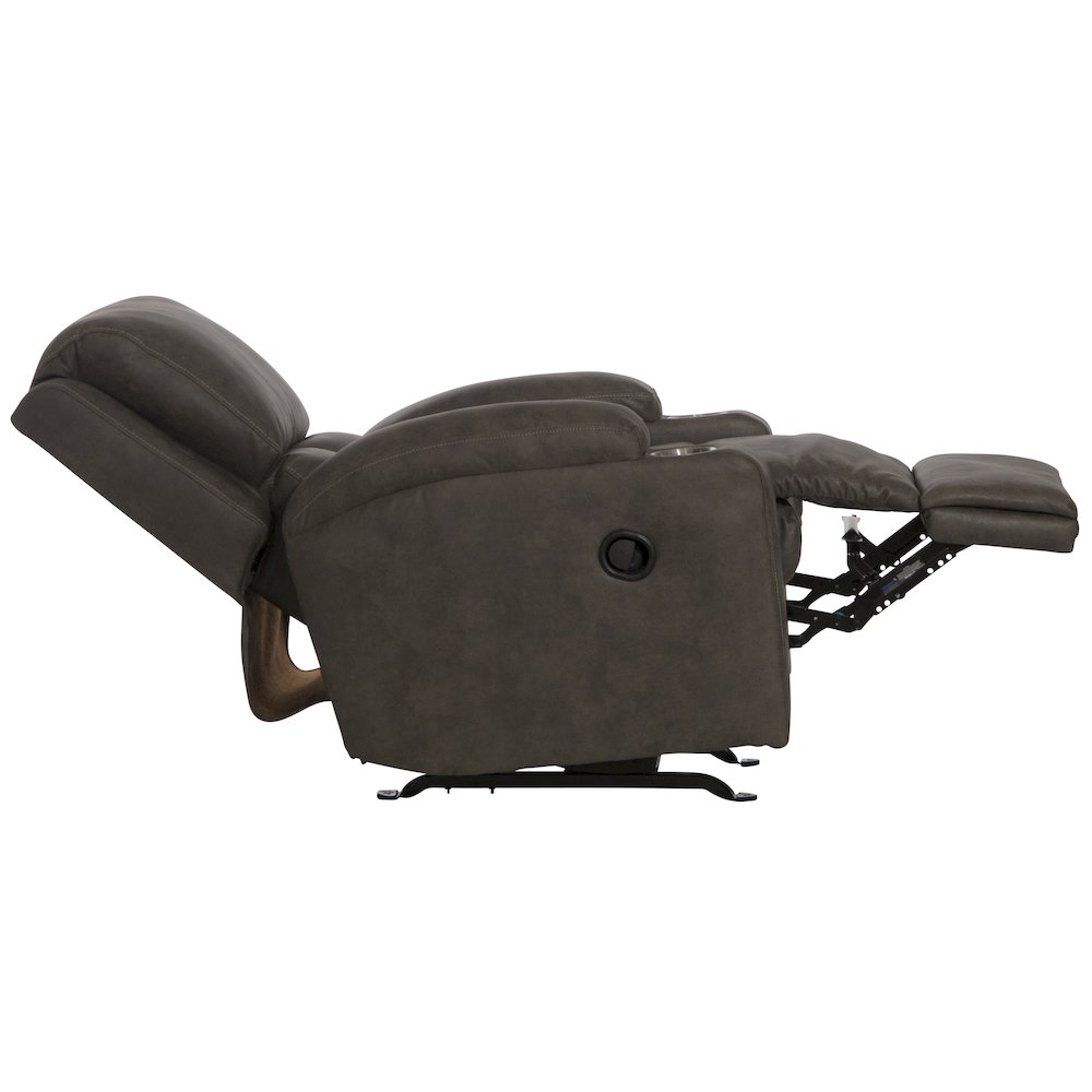 Kyle Rocker Recliner with Two Cupholders. Picture 7