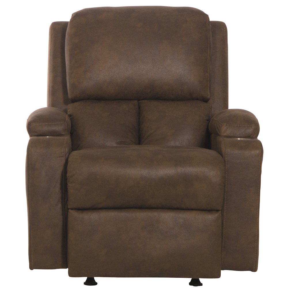 Kyle Rocker Recliner with Two Cupholders. Picture 6