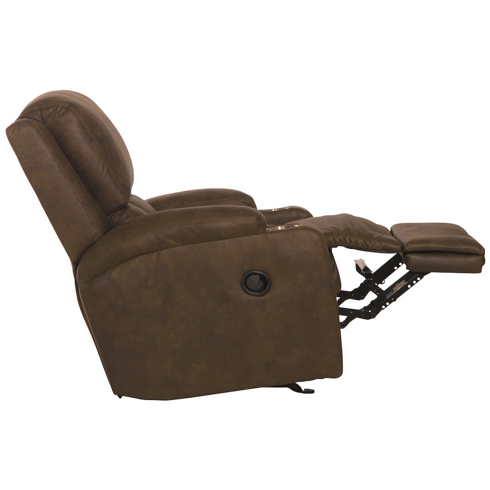 Kyle Rocker Recliner with Two Cupholders. Picture 7