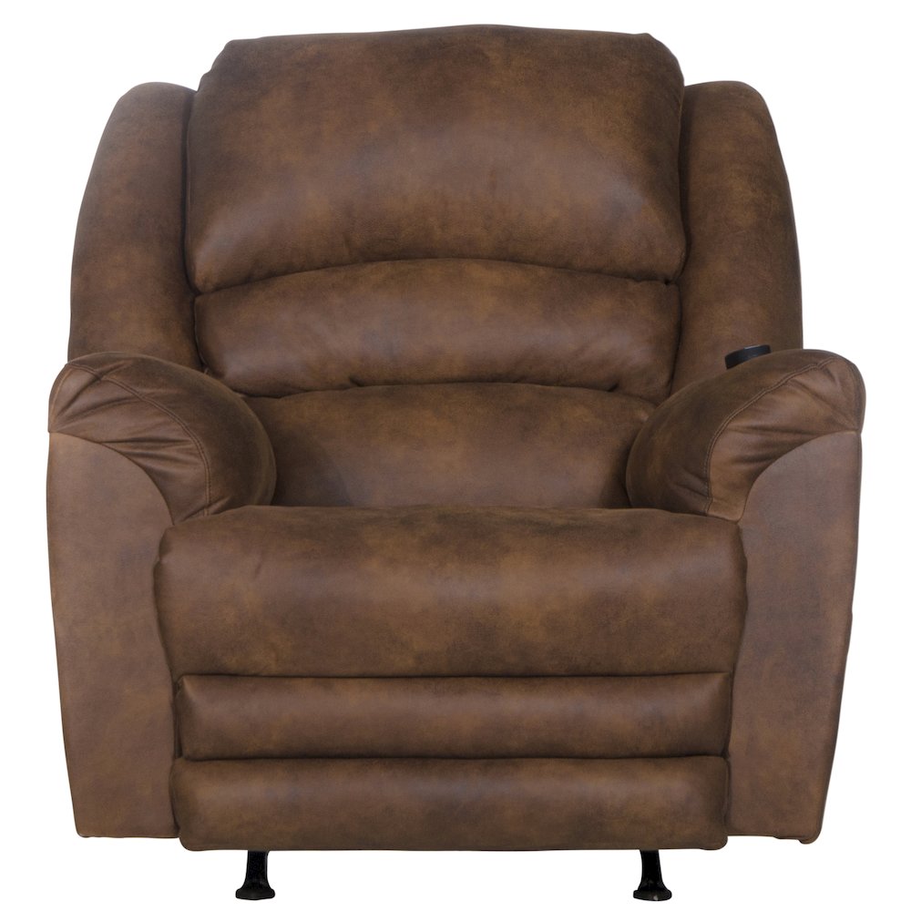 Hayden Extra Extension Rocker Recliner with Heat and Massage. Picture 3
