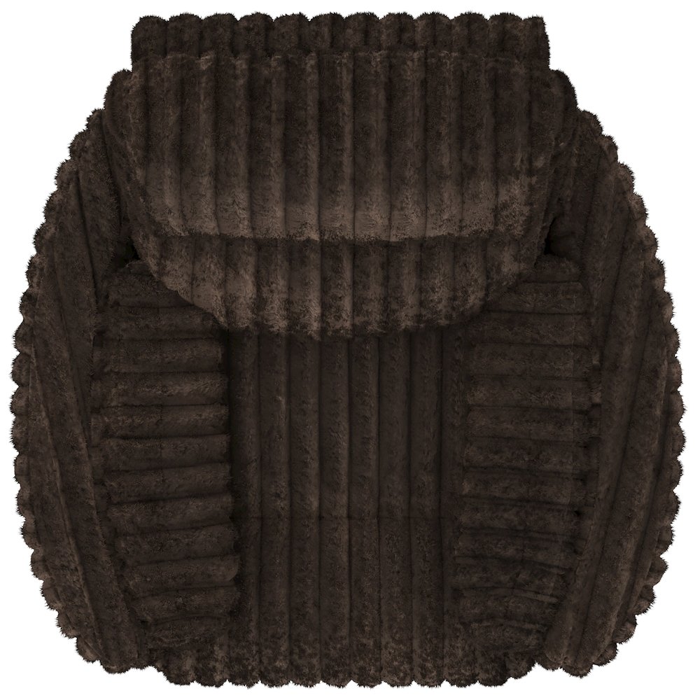 Daydream Swivel Glider Recliner in Chocolate color. Picture 22
