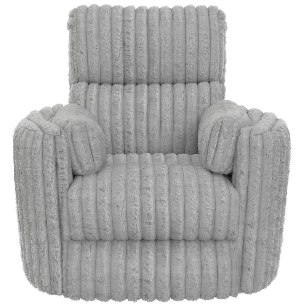 Daydream Swivel Glider Recliner in Moonstruck color. Picture 12