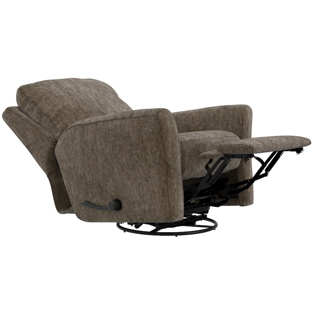 Belton Swivel Glider Recliner in Sand color. Picture 4