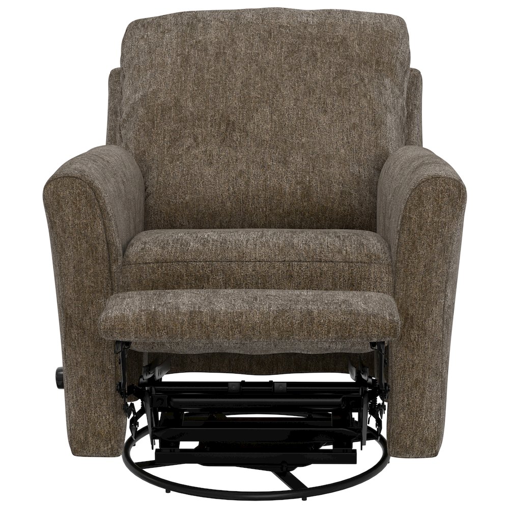 Belton Swivel Glider Recliner in Sand color. Picture 7