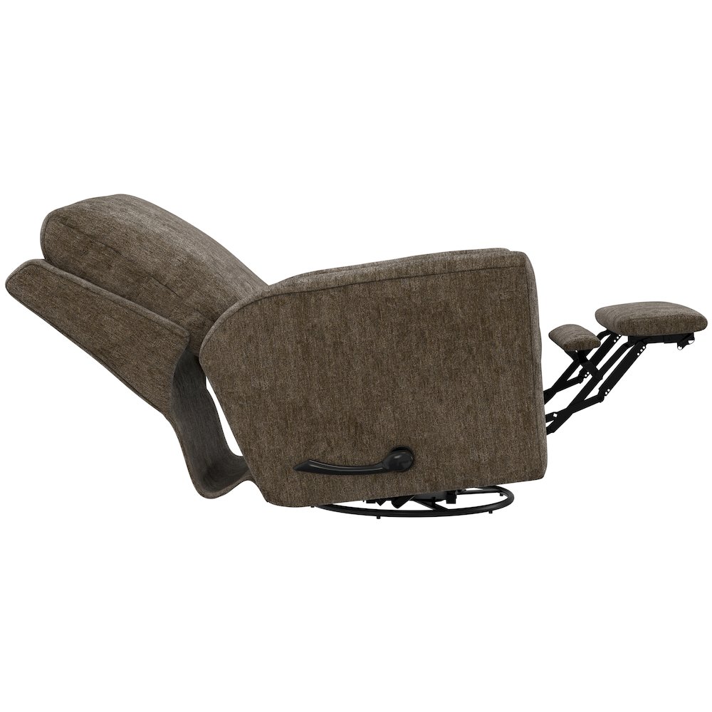 Belton Swivel Glider Recliner in Sand color. Picture 16